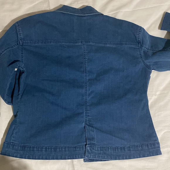 Issac mizrah! Live denim jacket - Picture 4 of 5